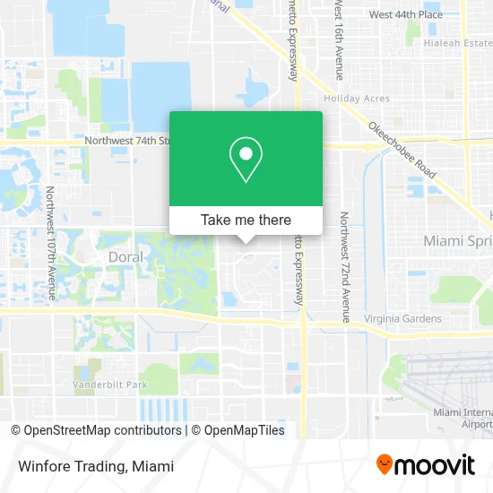 Winfore Trading map
