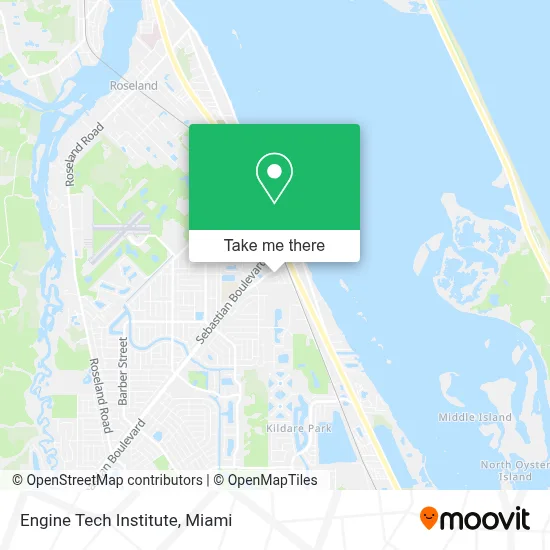 Engine Tech Institute map