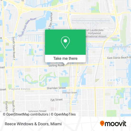 Reece Windows & Doors map