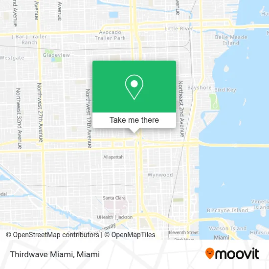 Thirdwave Miami map