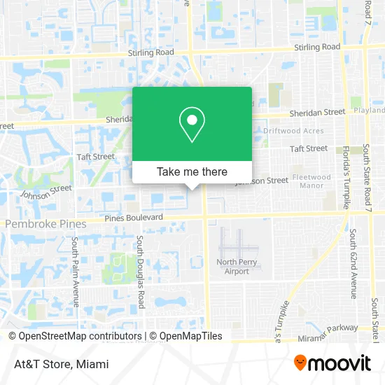 At&T Store map