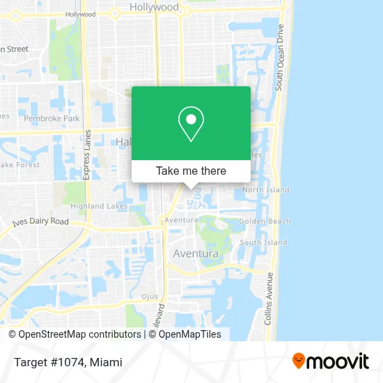 Target #1074 map