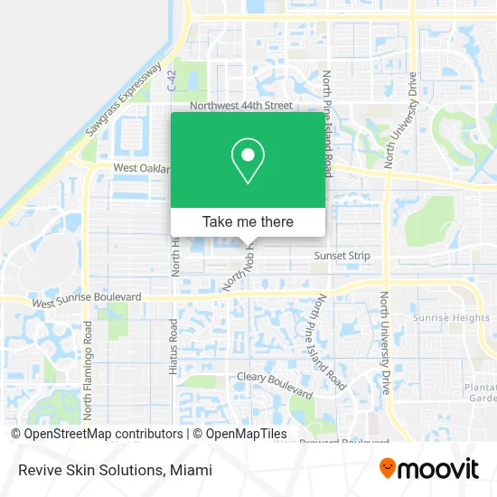 Revive Skin Solutions map