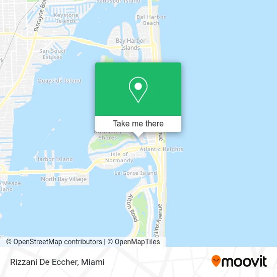 Rizzani De Eccher map