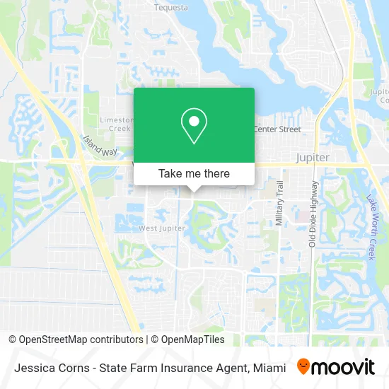 Jessica Corns - State Farm Insurance Agent map