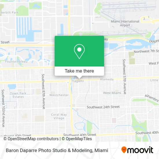 Baron Daparre Photo Studio & Modeling map