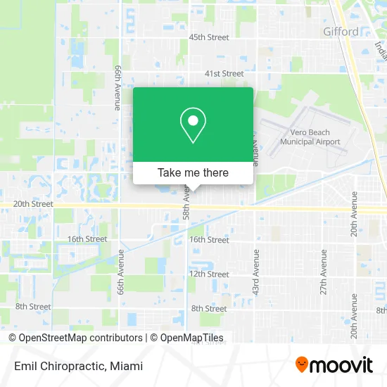 Emil Chiropractic map