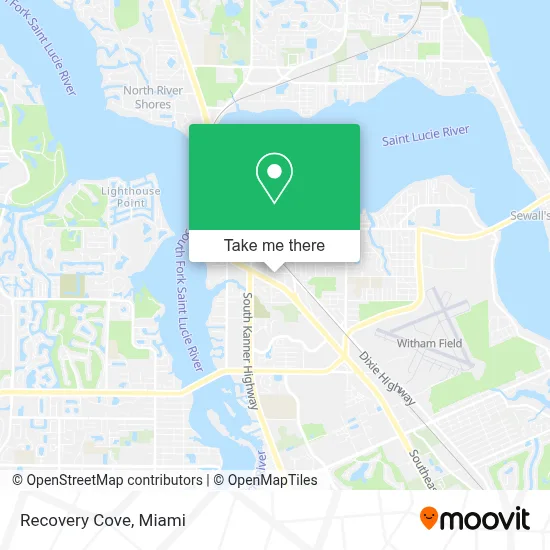 Recovery Cove map