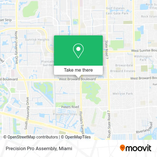 Precision Pro Assembly map