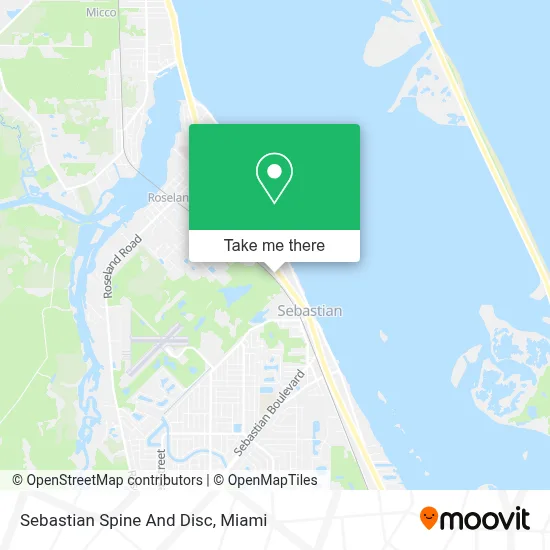 Sebastian Spine And Disc map