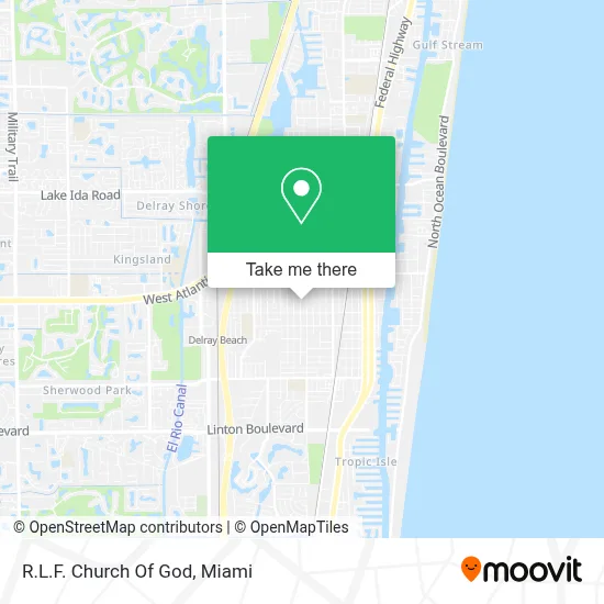 R.L.F. Church Of God map