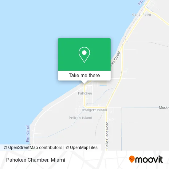 Pahokee Chamber map