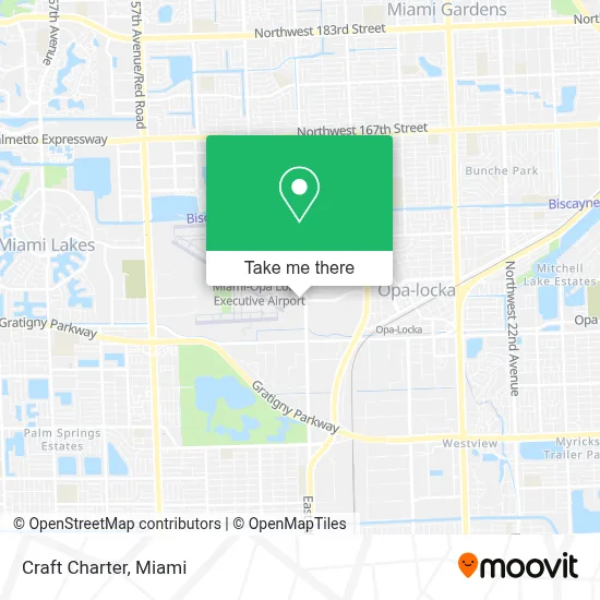Craft Charter map