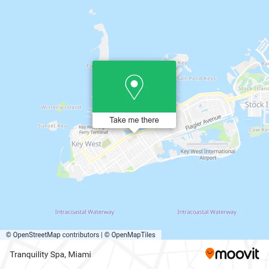 Tranquility Spa map