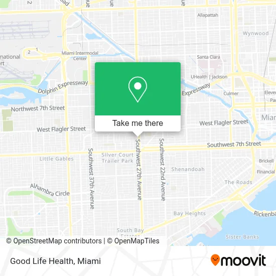 Good Life Health map