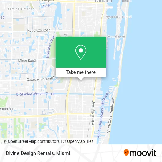 Divine Design Rentals map