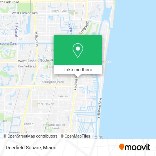 Deerfield Square map