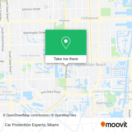 Car Protection Experts map