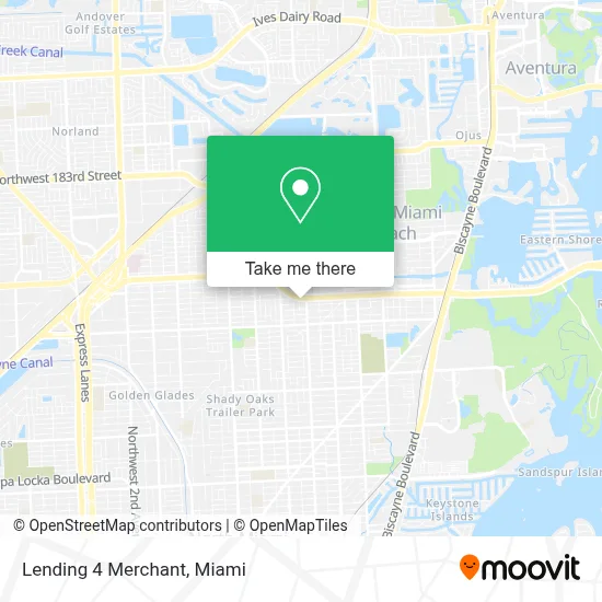 Lending 4 Merchant map