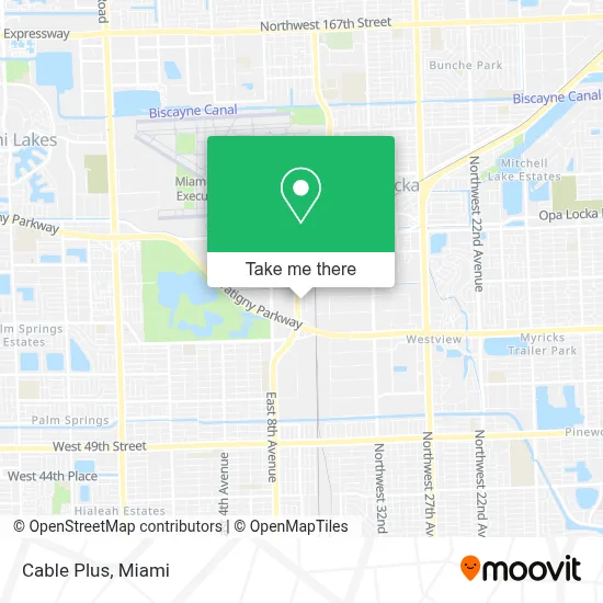 Cable Plus map