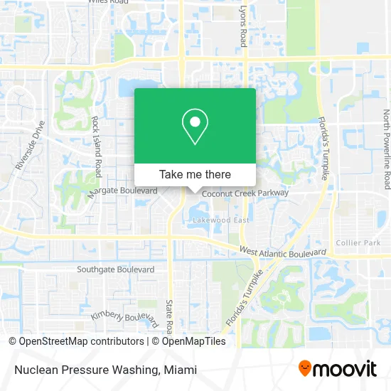 Nuclean Pressure Washing map