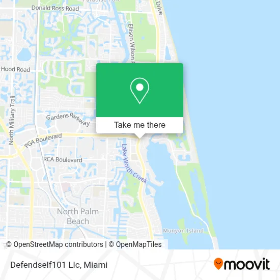 Defendself101 Llc map