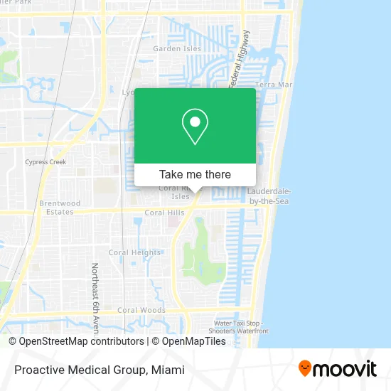 Proactive Medical Group map