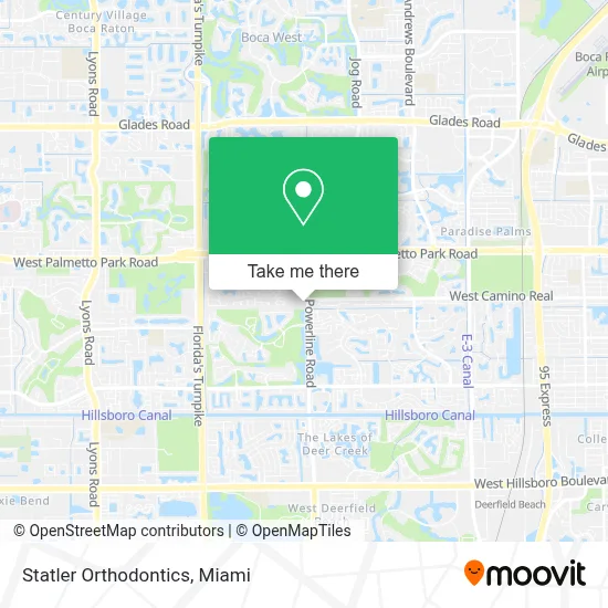 Statler Orthodontics map
