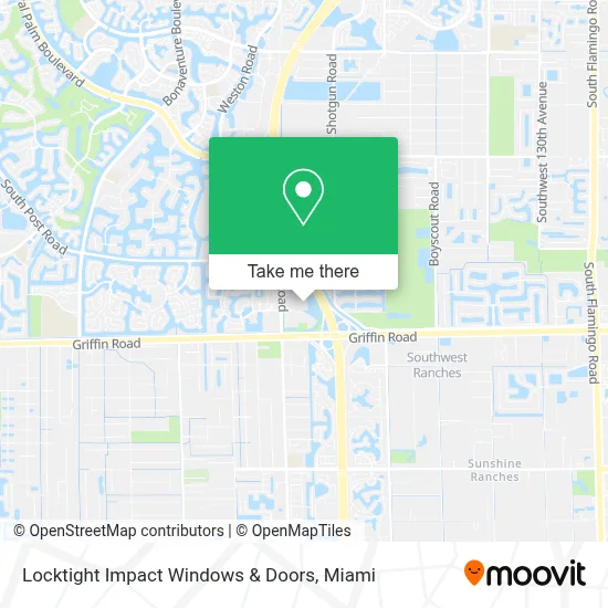Locktight Impact Windows & Doors map