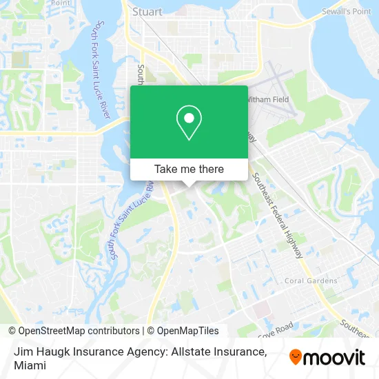 Jim Haugk Insurance Agency: Allstate Insurance map