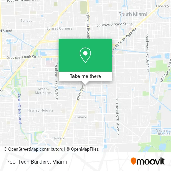 Pool Tech Builders map