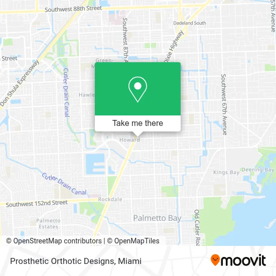 Prosthetic Orthotic Designs map