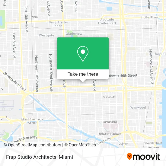Frap Studio Architects map