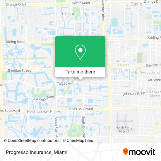 Progresso Insurance map