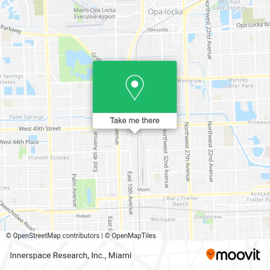 Innerspace Research, Inc. map