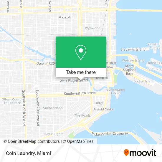 Coin Laundry map