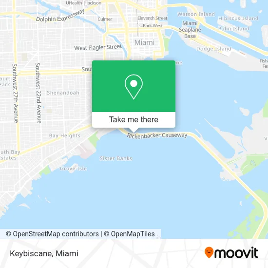 Keybiscane map
