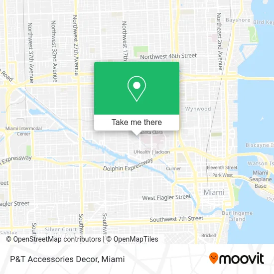 P&T Accessories Decor map