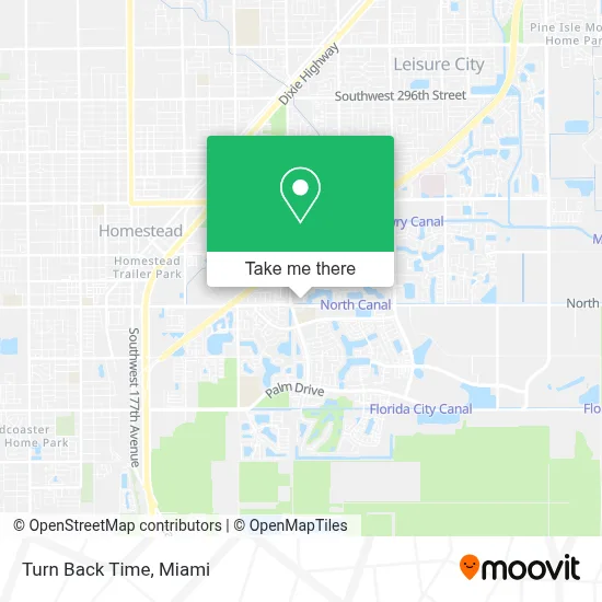 Turn Back Time map