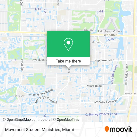 Movement Student Ministries map
