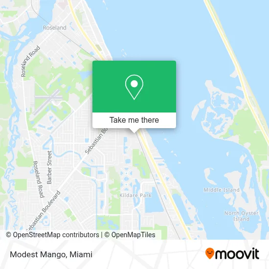 Modest Mango map