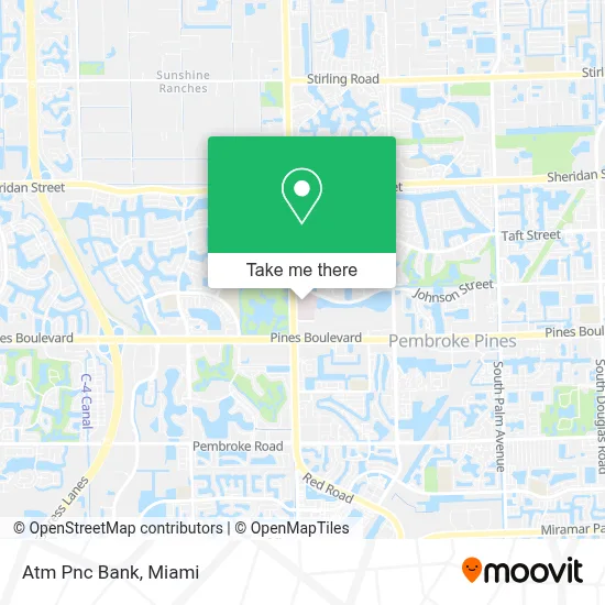 Atm Pnc Bank map
