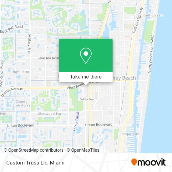 Custom Truss Llc map