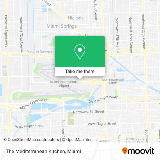 The Mediterranean Kitchen map