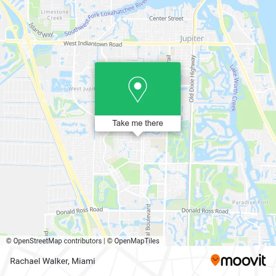 Rachael Walker map