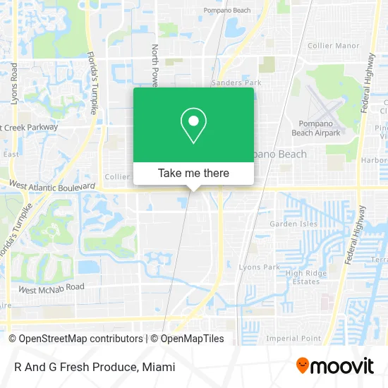 R And G Fresh Produce map