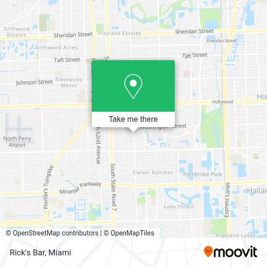 Rick's Bar map