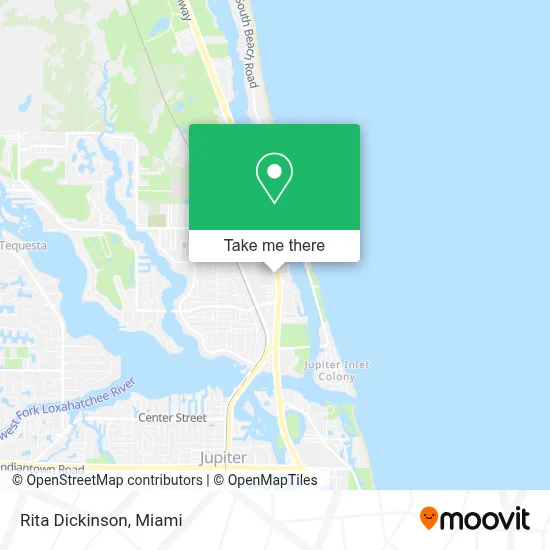 Rita Dickinson map
