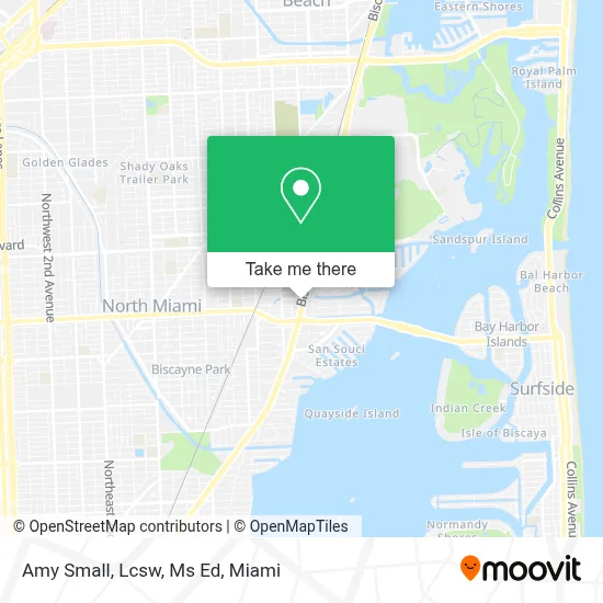 Amy Small, Lcsw, Ms Ed map