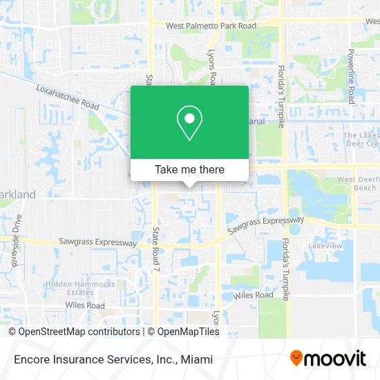 Encore Insurance Services, Inc. map